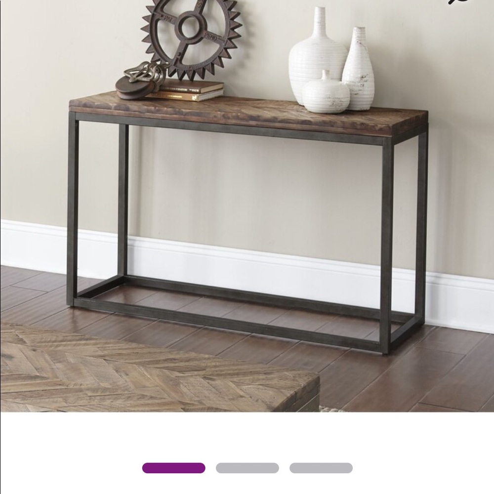 Console table